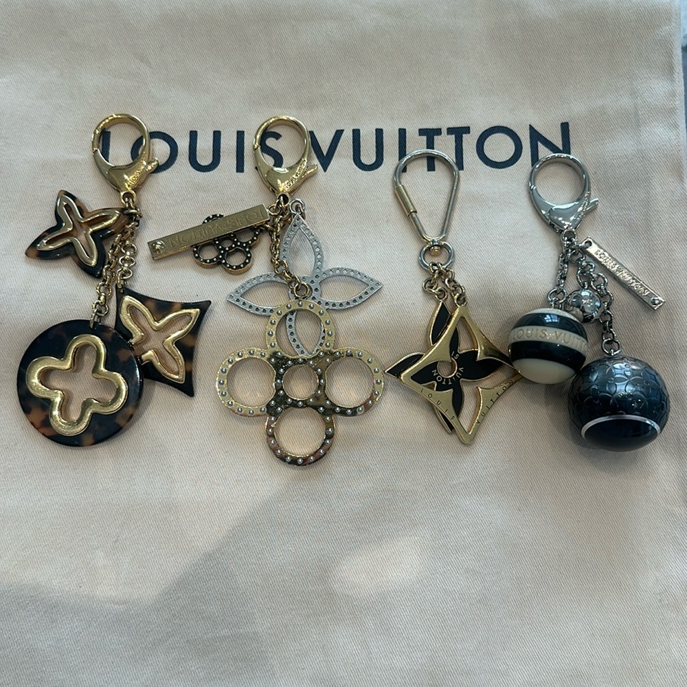 Louis Vuitton charms & key chains